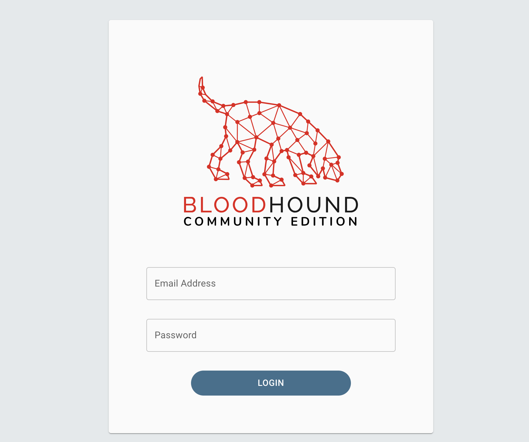 Bloodhound Community Edition login