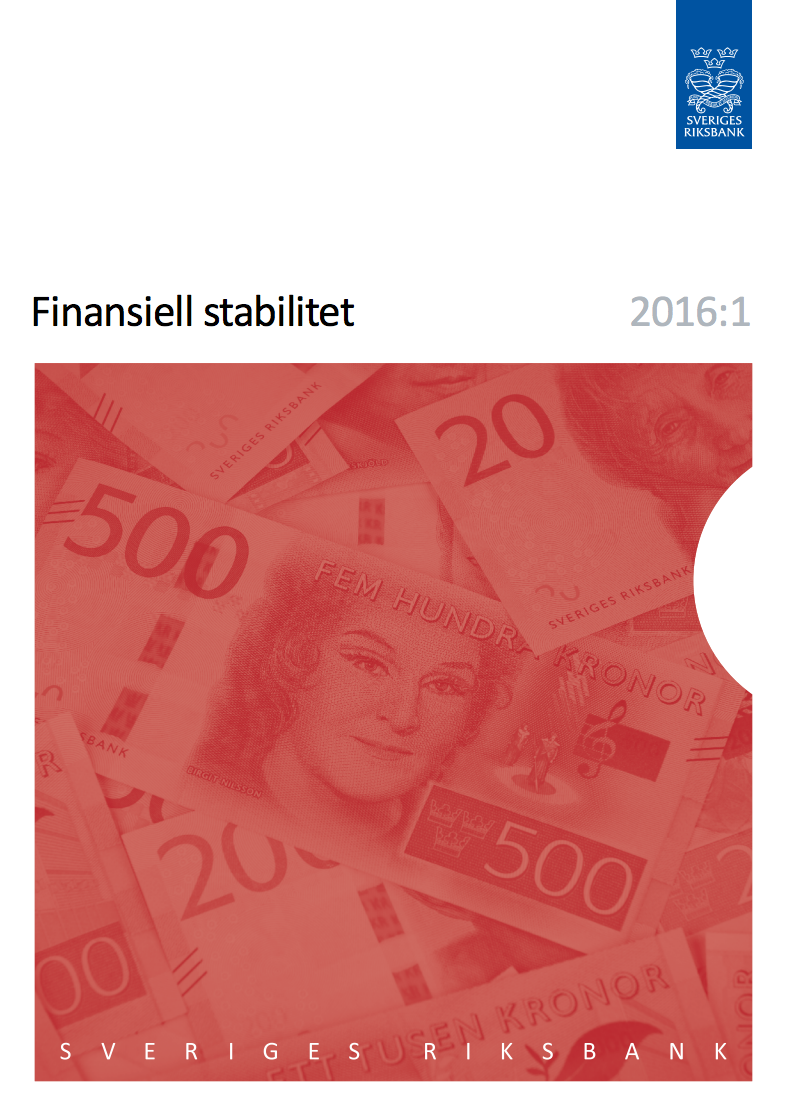 Riksbanken Finansiell Stabilitet 2016