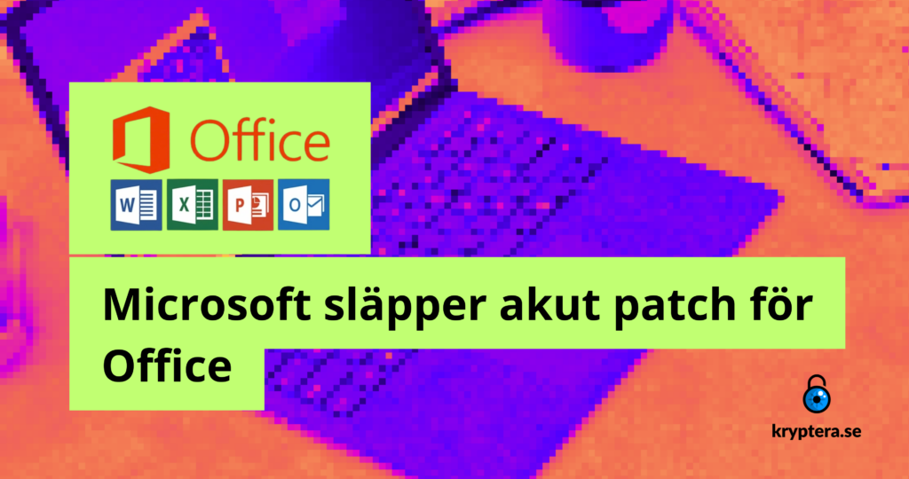 Microsoft släpper akut patch för Office
