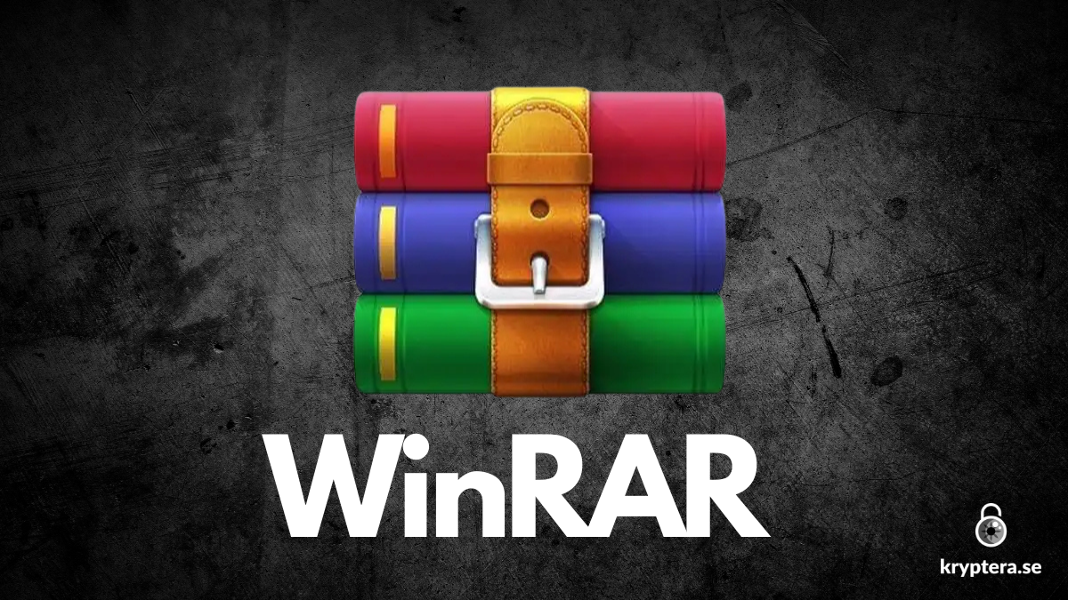 Ny brist i WinRAR utnyttjas av minst två hotaktörer