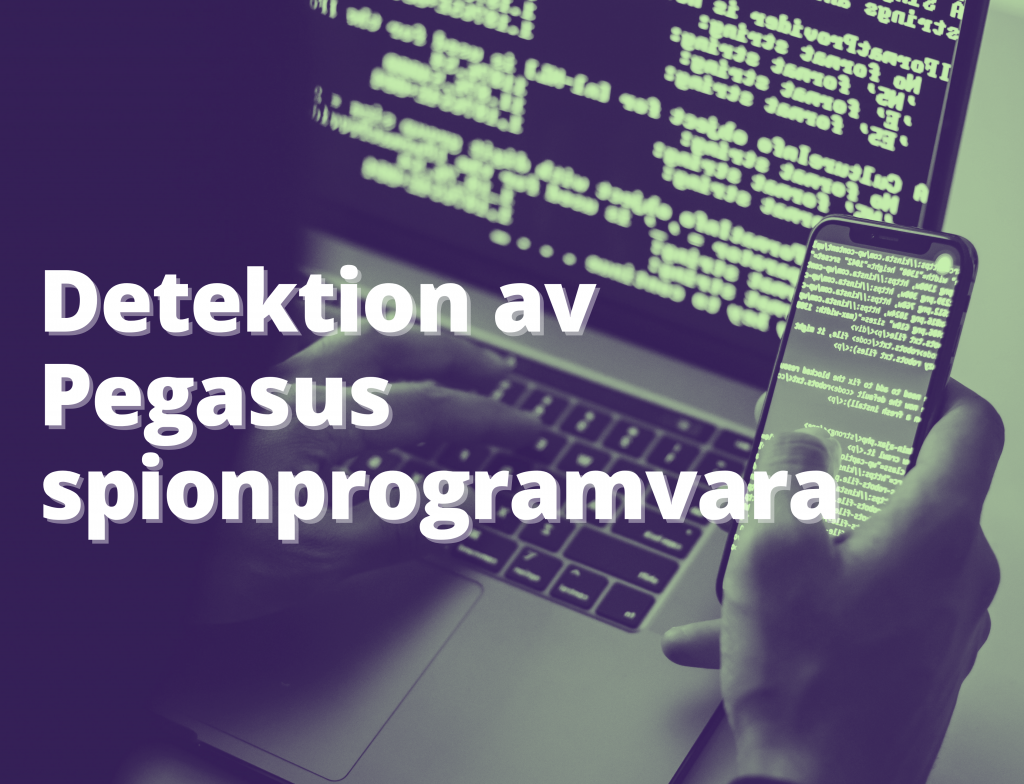 Detektion av Pegasus malware